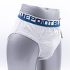 Solide Herren-Boxershorts mit Jacquard-Bund (JMC12003)