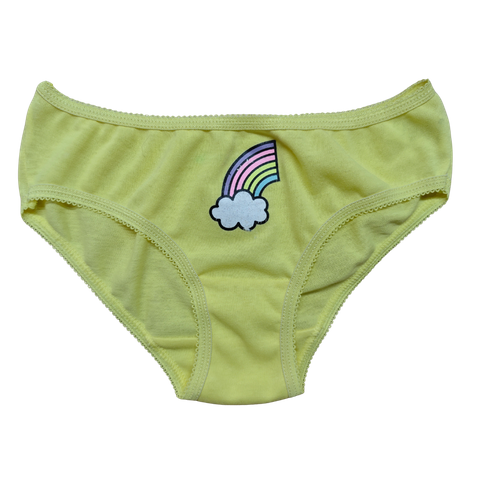 OEM-handtekening meisjesslip van 100% puur katoen met print