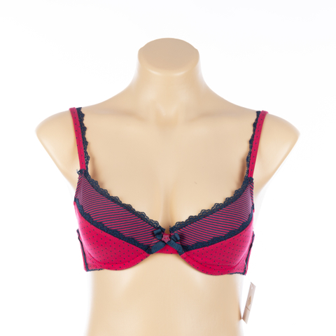 Aangepaste damesbeha van 95% katoen en 5% elastaan ​​(JMC25117)