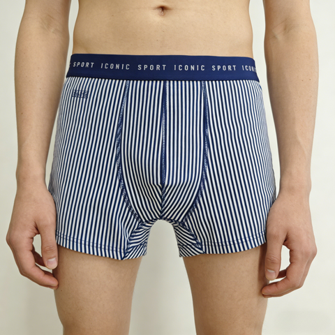 OEM menns 95 % bomull 5 % elastan m&oslash;nstrede boksershorts