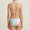 OEM driehoekige bikiniset voor dames in pastelgradi&euml;nt Ombre