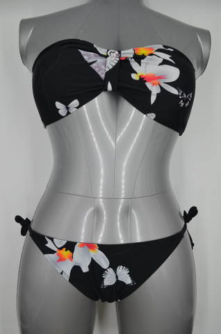 OEM Floral Butterfly Bandeau Bikini Set (JMC41022)