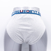 Solide Herren-Boxershorts mit Jacquard-Bund (JMC12003)