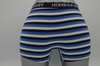 OEM mans-garinggekleurde gestreepte bokserbroek met Jacquard-logo-lyfband (JMC11018)