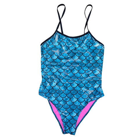 OEM Mermaid Sc&aacute;la Gearr-Amach Swimsuit Cail&iacute;n&iacute;