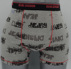 Boxer da uomo con stampa tipografica – Cotone elasticizzato (JMC11048)