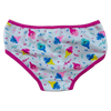 OEM M&auml;dchen-Slip „Troll Magic“ mit buntem Wellenmuster