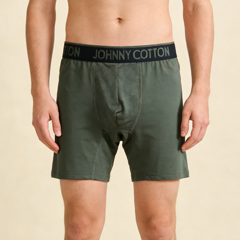 Ανδρικά σλιπ μπόξερ από πολυεστέρα OEM με δίχτυ μπροστά