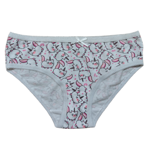 OEM Girl's Multi-Pattern Pure Cotton Brief