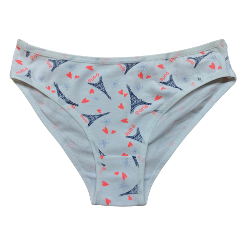 OEM பெண்ணின் பாரிசியன் ஹார்ட் காட்டன் ஸ்ட்ரெட்ச் ப்ரீஃப்