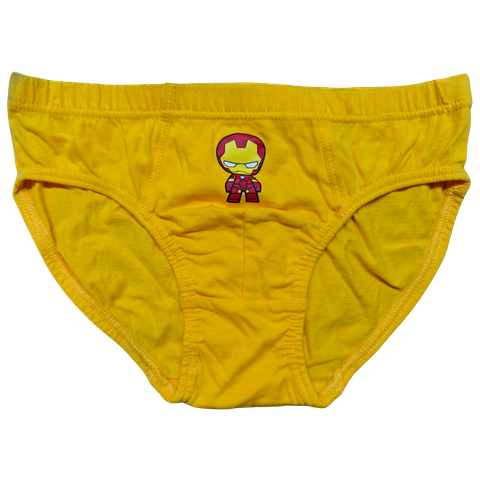 OEM 남아용 골든 히어로 퓨어 코튼 브리프