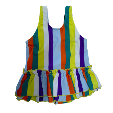 OEM d&uacute;hov&eacute; pruhovan&eacute; dievčensk&eacute; plavky