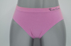 Benutzerdefinierte OEM-Frauen bequeme nahtlose einfarbige Damen-Slips mit Logo (JMC28004)