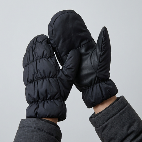Glovu za Mitten za Uzi Nyepesi za Kufumwa