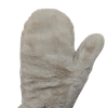 Gants de mitaine garnis de fausse fourrure de luxe OEM