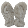 Gants de mitaine garnis de fausse fourrure de luxe OEM